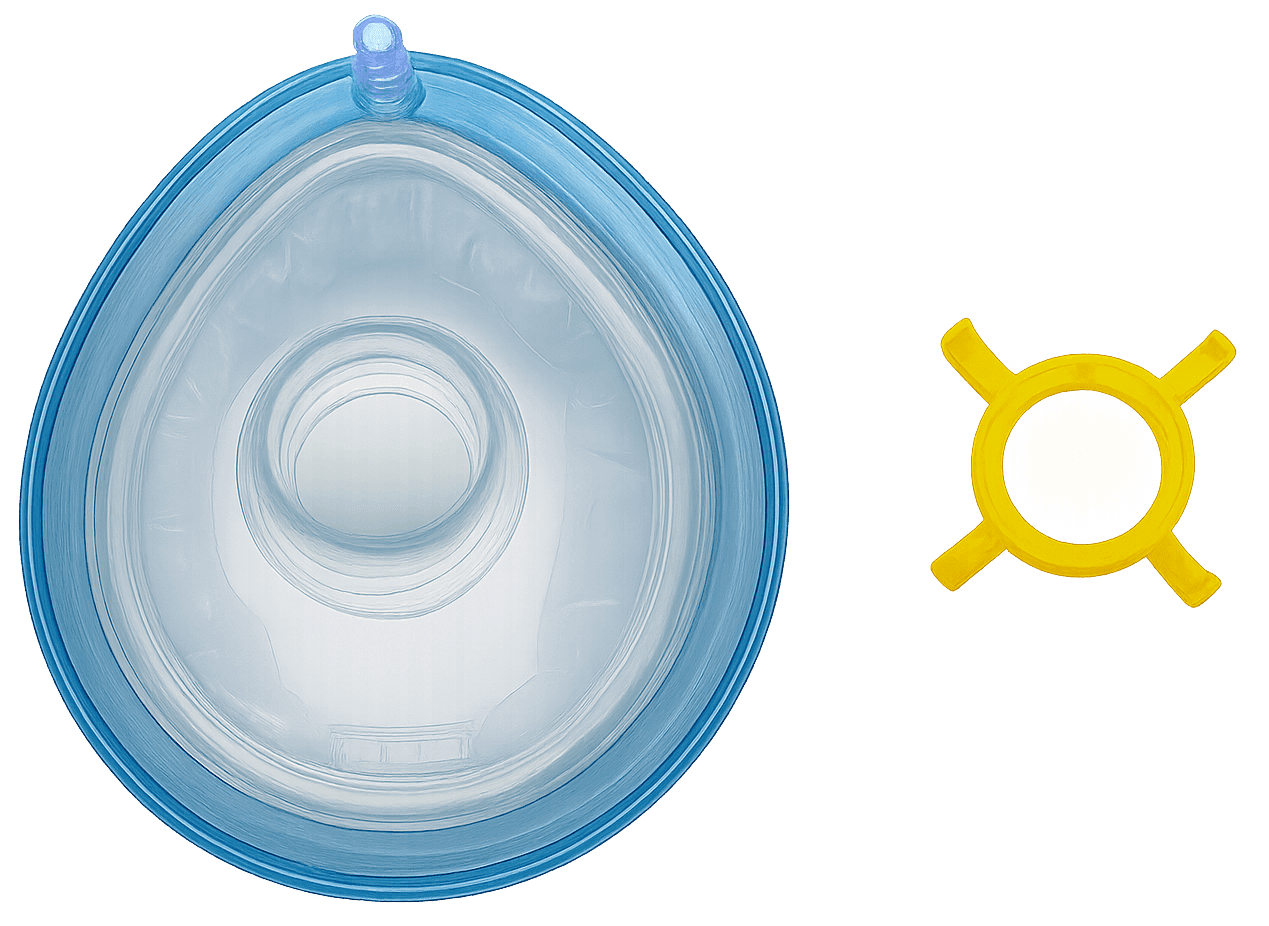 Анестезіологічна маска Aria mask ( Medium-5 ) KM-322